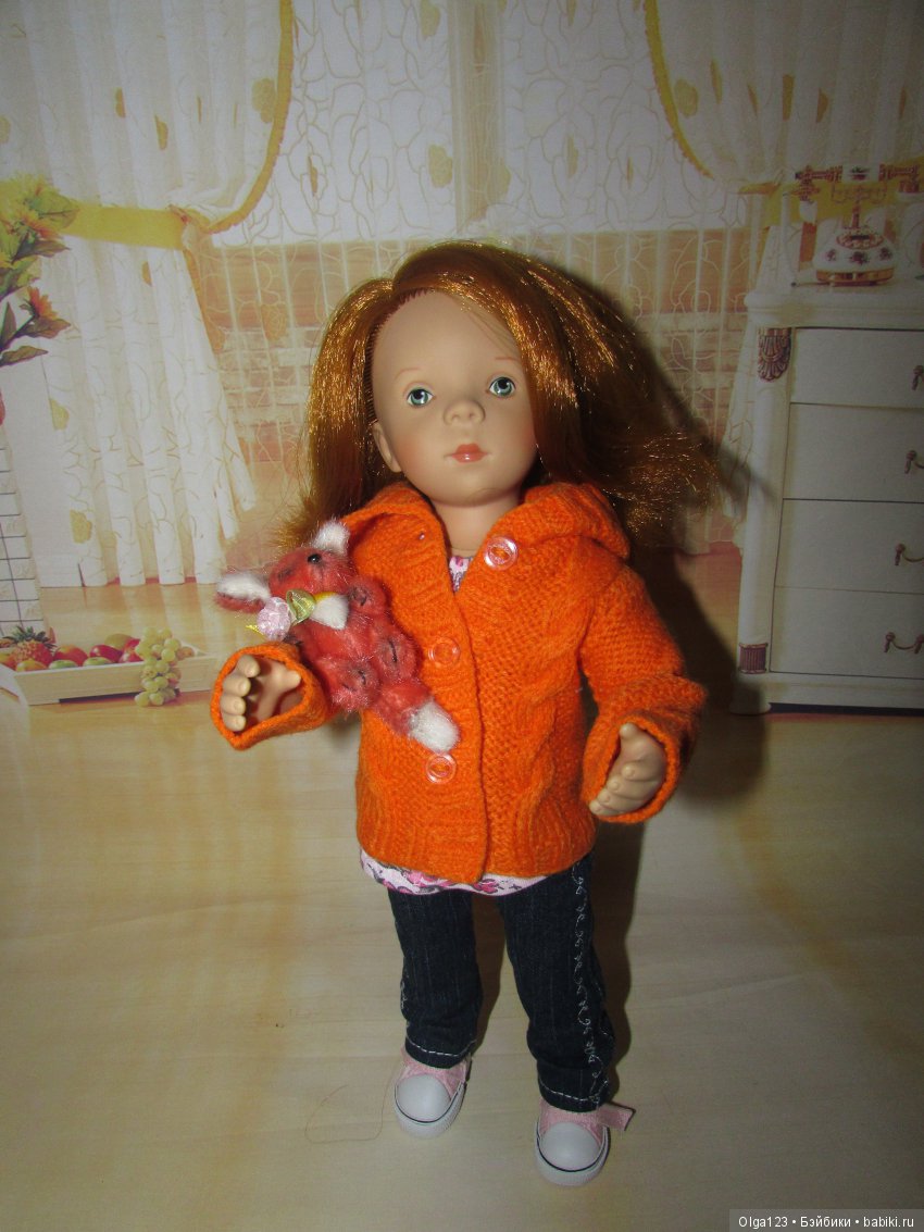 Мои девчонки-"мандаринки" Натали и Олечка от Petitcollin в новых нарядах (фото 4)