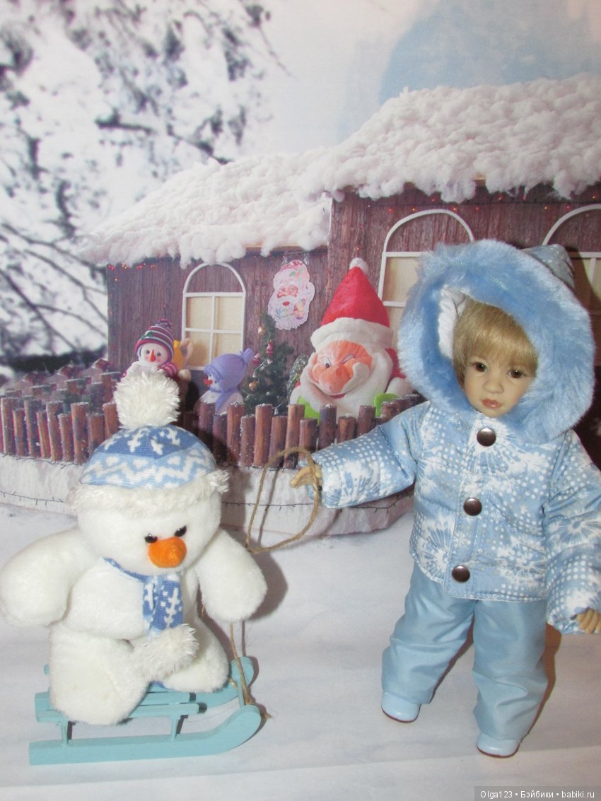 Мои славные Плюшечки - Максим и Марина поздравляют с Католическим Рождеством