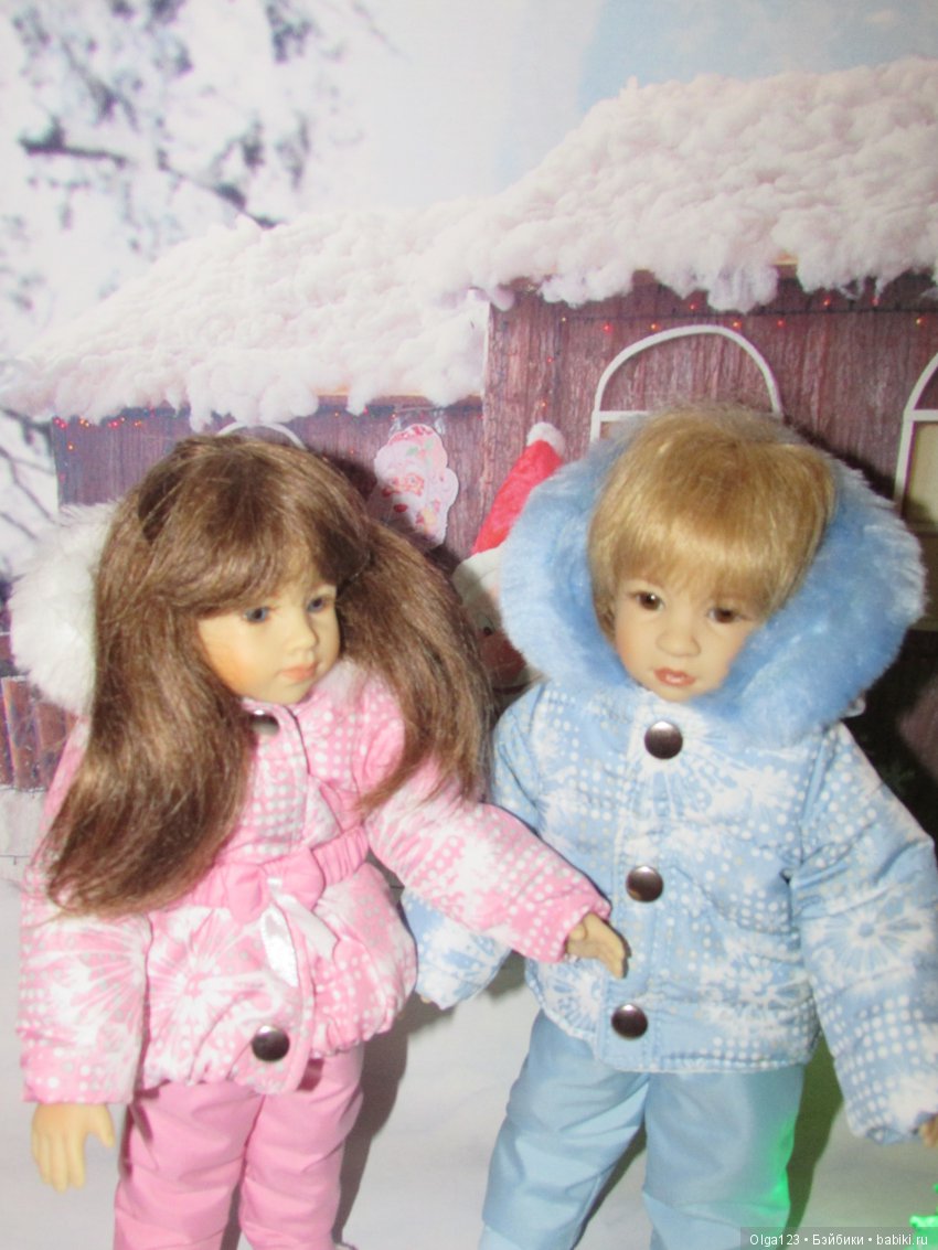 Мои славные Плюшечки - Максим и Марина поздравляют с Католическим Рождеством