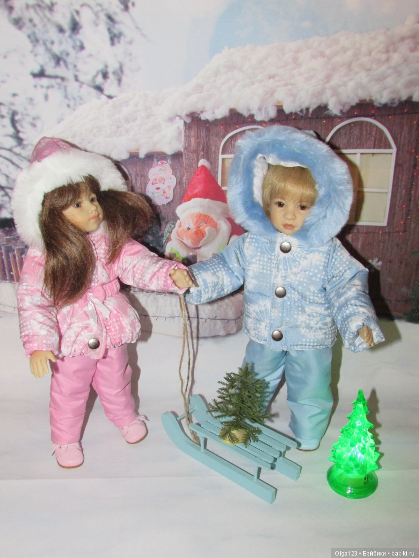 Мои славные Плюшечки - Максим и Марина поздравляют с Католическим Рождеством