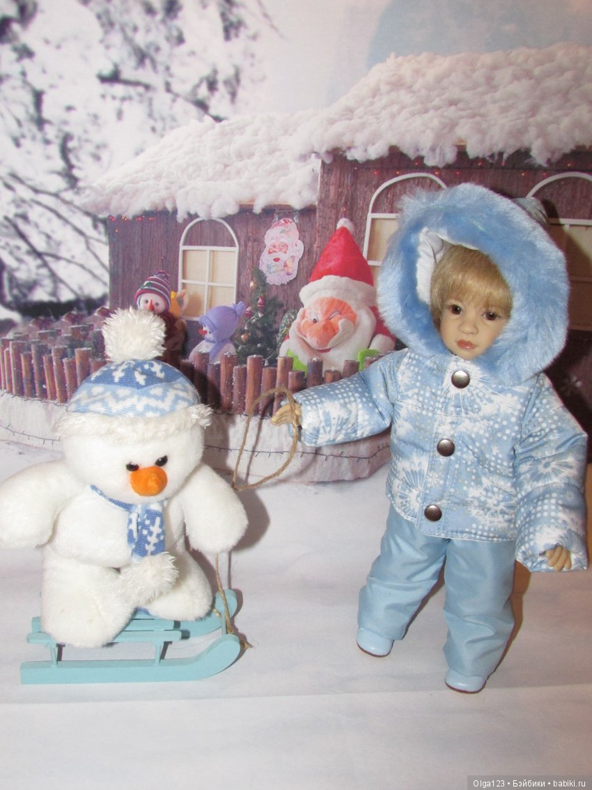 Мои славные Плюшечки - Максим и Марина поздравляют с Католическим Рождеством