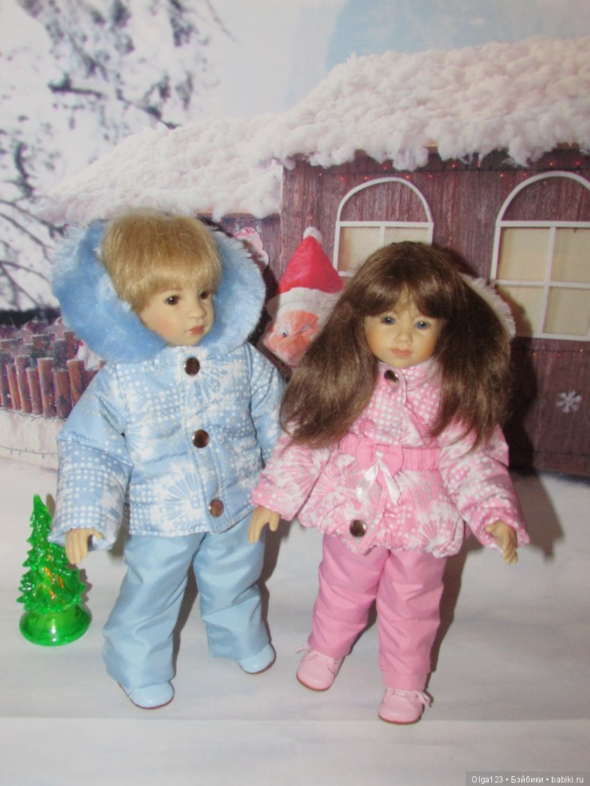 Мои славные Плюшечки - Максим и Марина поздравляют с Католическим Рождеством