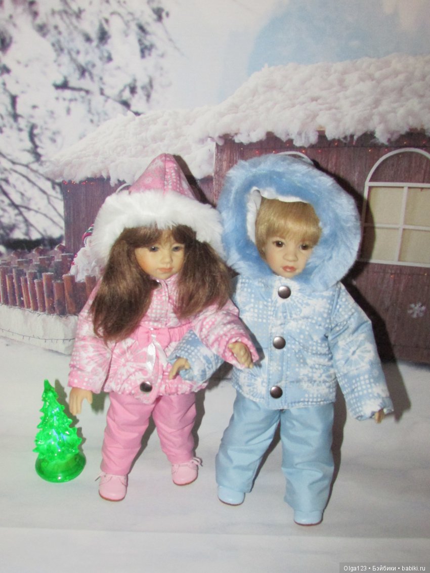 Мои славные Плюшечки - Максим и Марина поздравляют с Католическим Рождеством