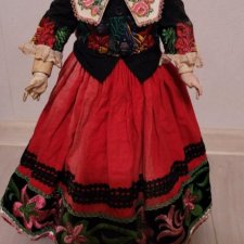 Роскошный антикварный этнический костюм