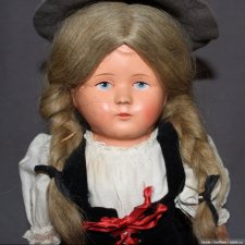 Антикварная кукла 1920-1930г, All original