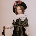 Редкой красоты кукла, 80см