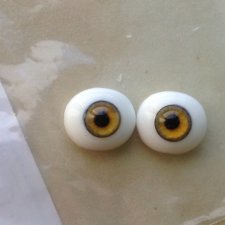 Глаза-рыбки kemper doll 10 мм стеклянные