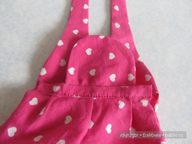 Мастер-класс по пошиву летнего комбинезона для куклы Литтлфи (BJD Fairyland LittleFee). Выкройка