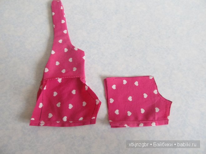 Мастер-класс по пошиву летнего комбинезона для куклы Литтлфи (BJD Fairyland LittleFee). Выкройка (фото 7)