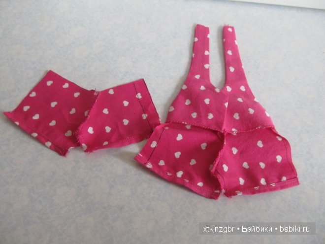 Мастер-класс по пошиву летнего комбинезона для куклы Литтлфи (BJD Fairyland LittleFee). Мастер-класс, выкройка