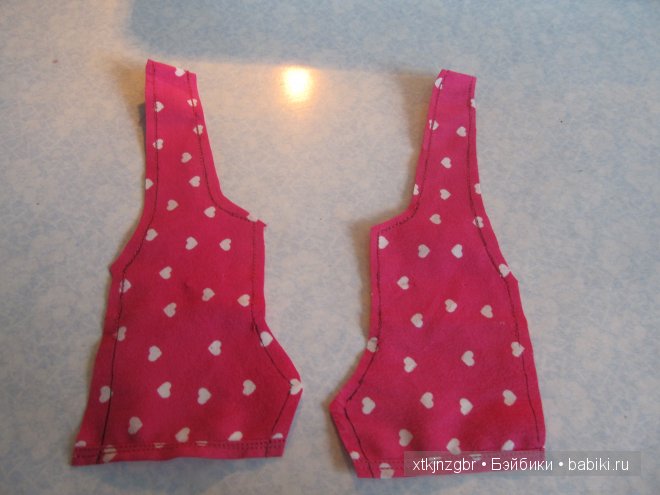 Мастер-класс по пошиву летнего комбинезона для куклы Литтлфи (BJD Fairyland LittleFee). Выкройка (фото 4)