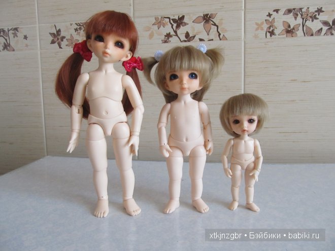 Сравнение Fairyland LittleFee Baby и LittleFee (фото 2)