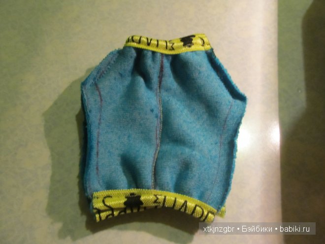 Спортивные штанишки для куклы Пукифишки (pukiFee FairyLand BJD). Мастер-класс, выкройка (фото 2)