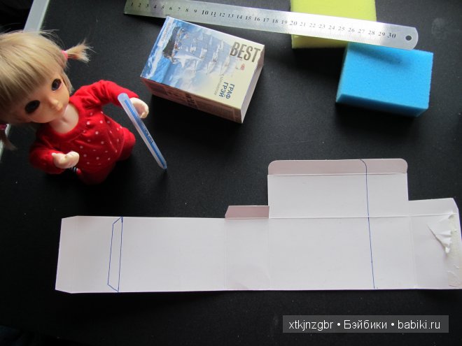 Кресло - кровать для кукол (фото 4)