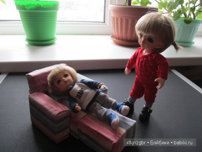 Кресло - кровать для кукол (фото 9)