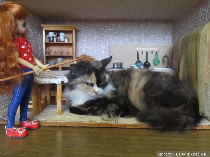 Однако за время пути Крошка смогла подрасти