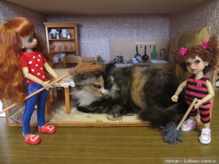 Однако за время пути Крошка смогла подрасти