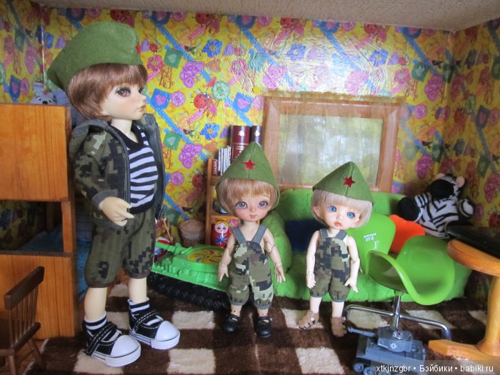 День защитника — Фотоистории с куклами BJD (БЖД): сериалы