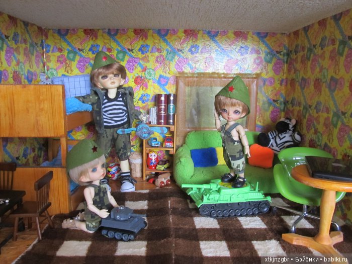 День защитника — Фотоистории с куклами BJD (БЖД): сериалы