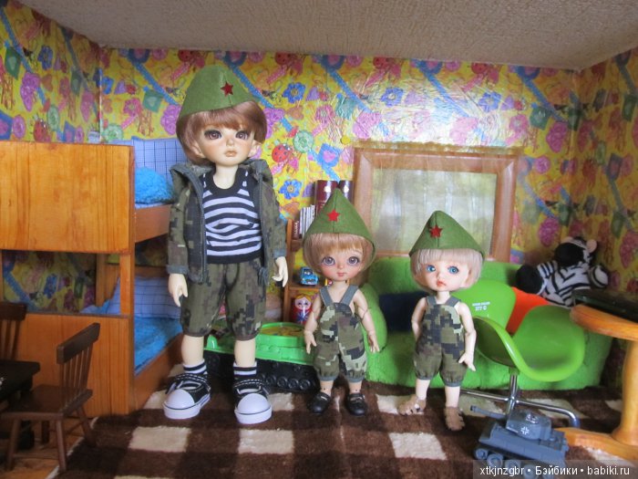 День защитника — Фотоистории с куклами BJD (БЖД): сериалы