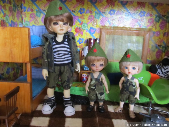 День защитника — Фотоистории с куклами BJD (БЖД): сериалы