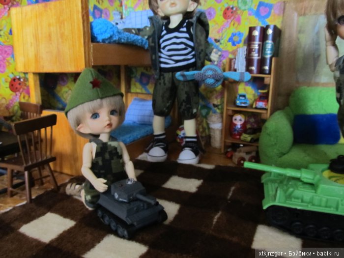 День защитника — Фотоистории с куклами BJD (БЖД): сериалы