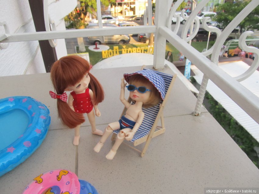У бассейна — Фотоистории с куклами BJD (БЖД): сериалы (фото 5)