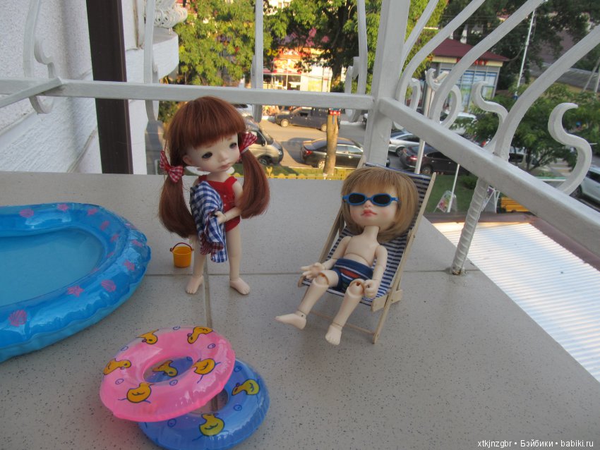 У бассейна — Фотоистории с куклами BJD (БЖД): сериалы (фото 4)