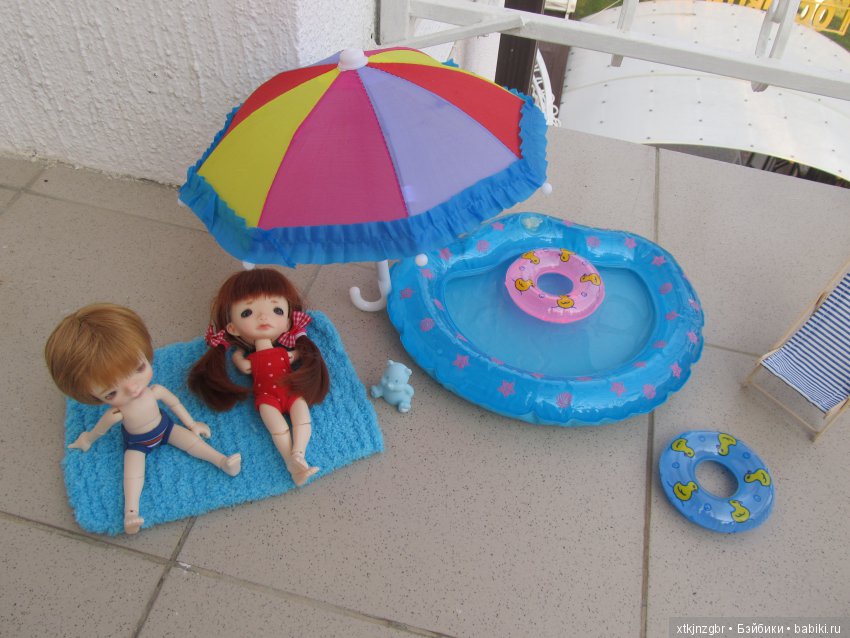 У бассейна — Фотоистории с куклами BJD (БЖД): сериалы (фото 2)