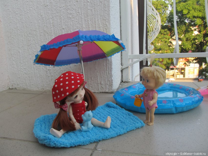У бассейна — Фотоистории с куклами BJD (БЖД): сериалы (фото 8)