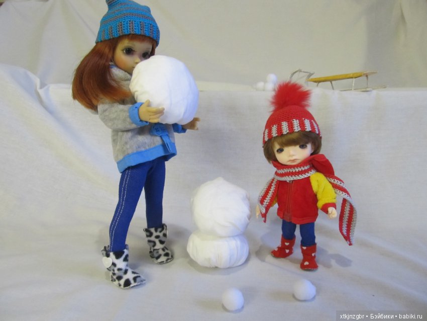 Зимняя прогулка — Фотоистории с куклами BJD (БЖД): сериалы (фото 8)