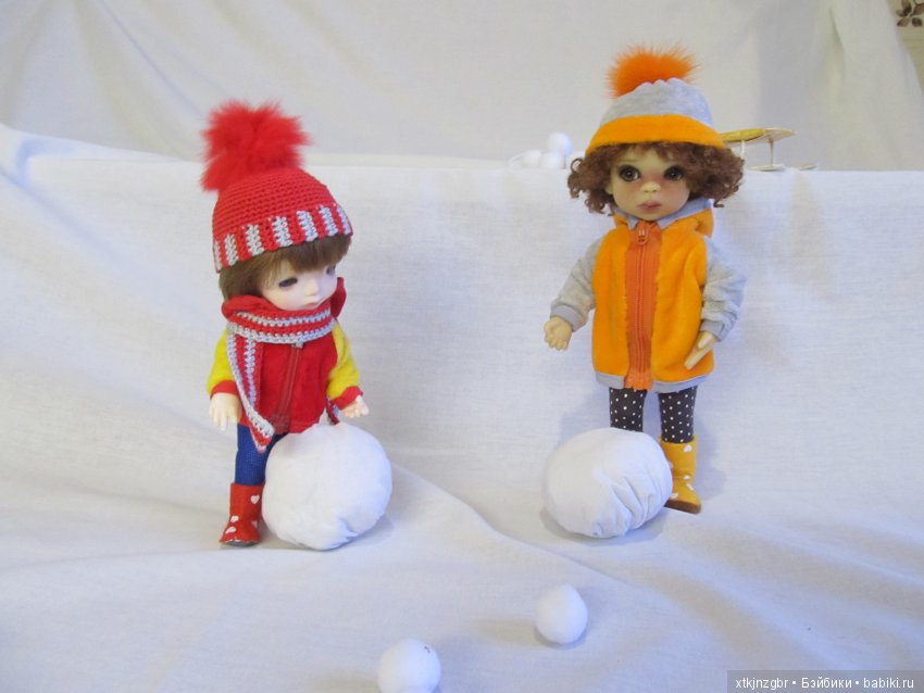 Зимняя прогулка — Фотоистории с куклами BJD (БЖД): сериалы (фото 6)