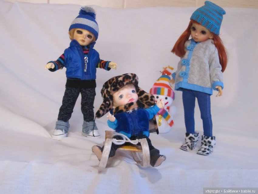 Зимняя прогулка — Фотоистории с куклами BJD (БЖД): сериалы