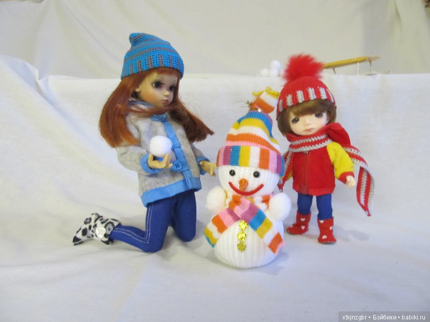 Зимняя прогулка — Фотоистории с куклами BJD (БЖД): сериалы (фото 9)