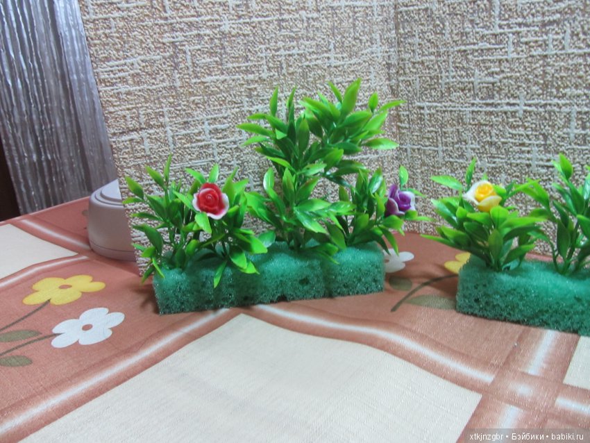Клумба своими руками — Кукольная миниатюра своими руками: еда (фото 7)