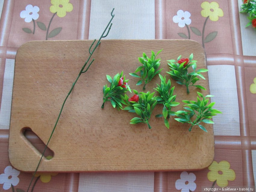 Клумба своими руками — Кукольная миниатюра своими руками: еда (фото 4)