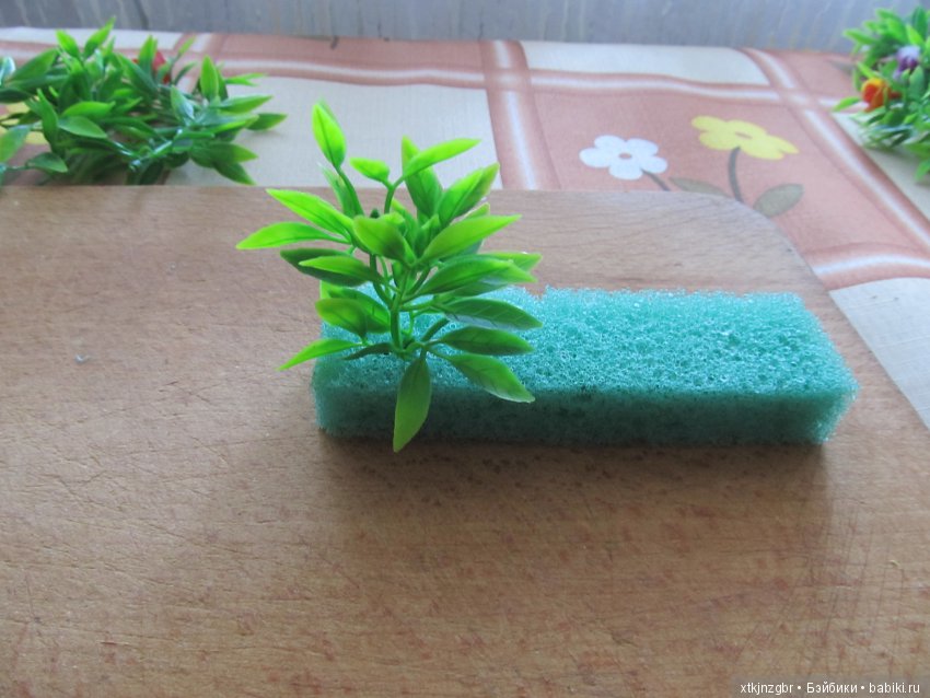 Клумба своими руками — Кукольная миниатюра своими руками: еда (фото 5)