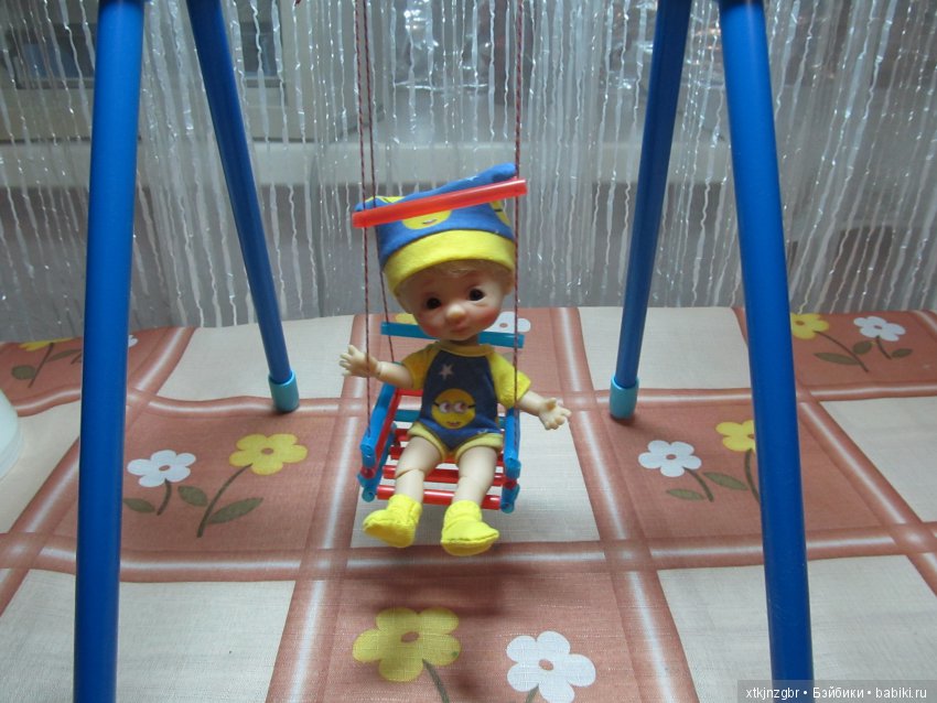 Качелька для малыша. Мастер-класс