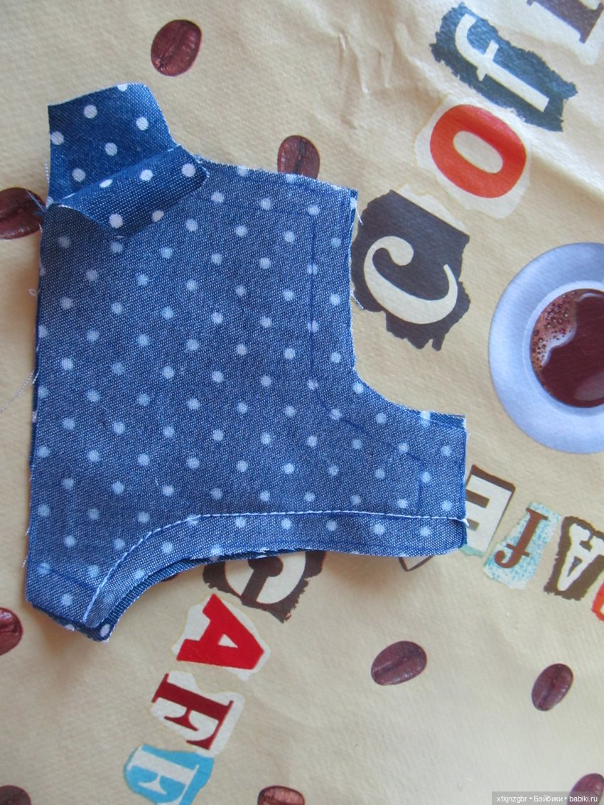 Летний комбинезон для Крузиков Kathe Kruse. МК и выкройка (фото 4)