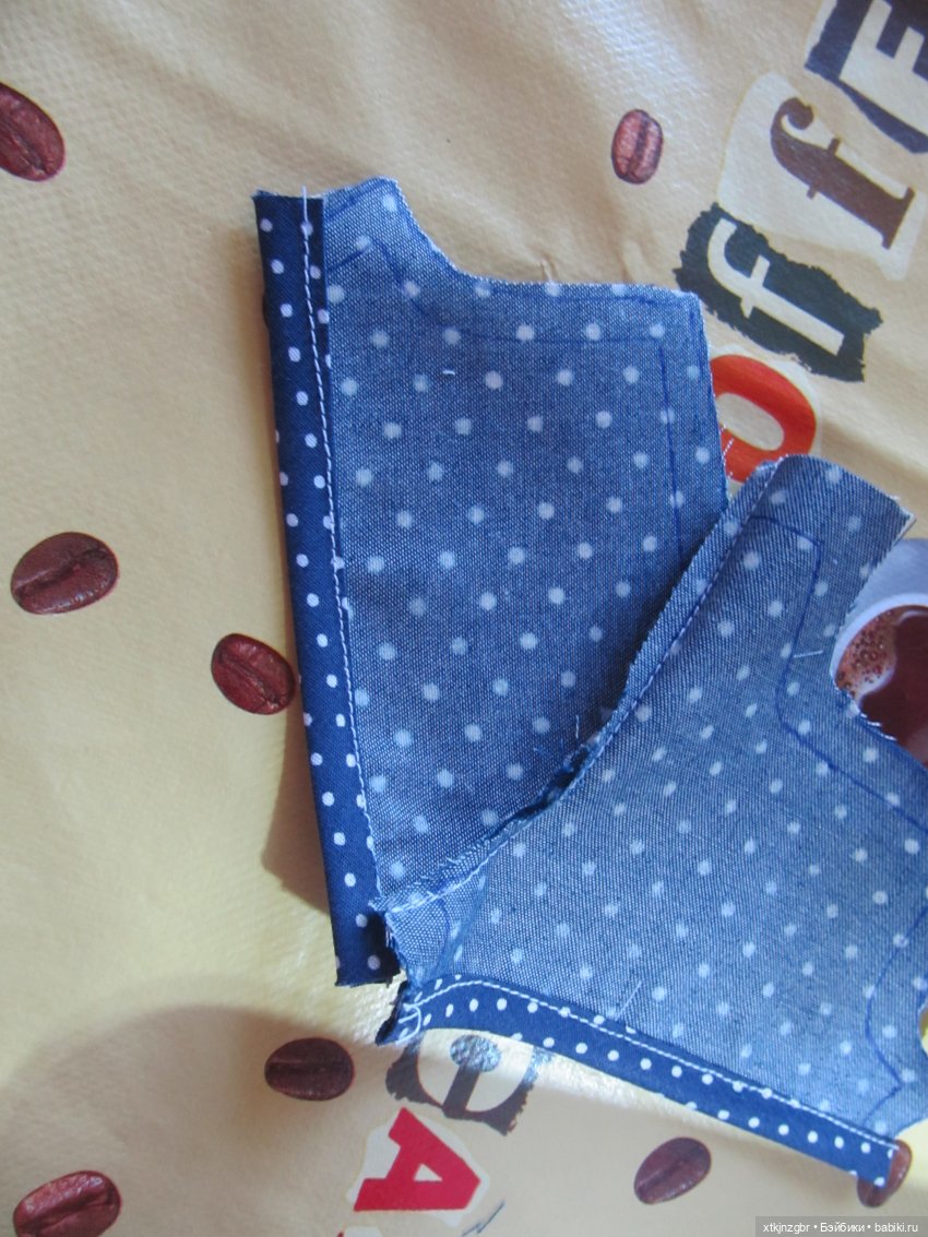 Летний комбинезон для Крузиков Kathe Kruse. МК и выкройка (фото 8)