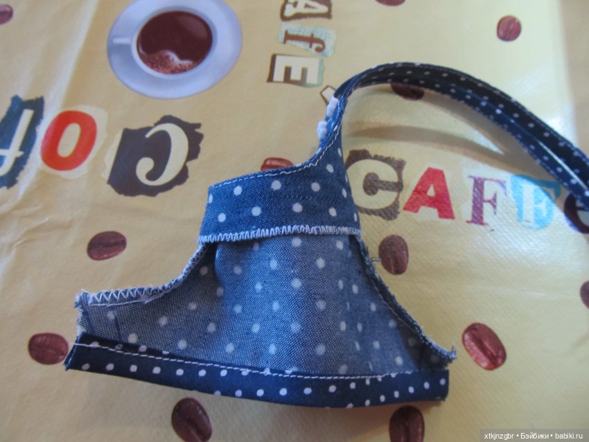 Летний комбинезон для Крузиков Kathe Kruse. МК и выкройка