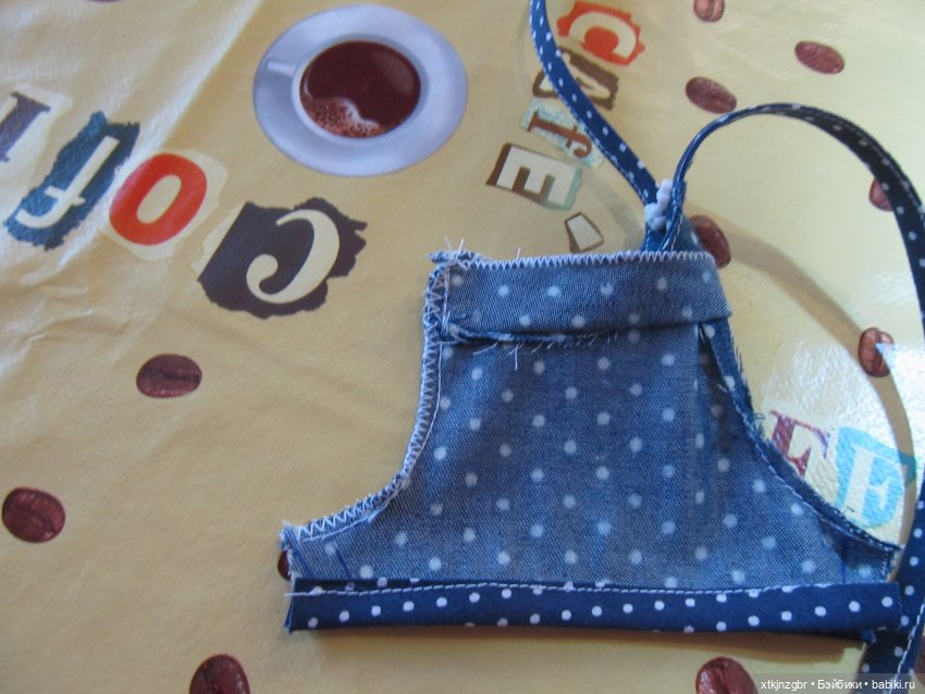 Летний комбинезон для Крузиков Kathe Kruse. МК и выкройка