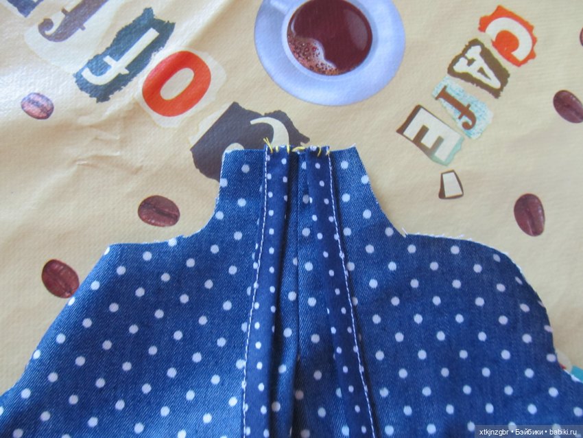 Летний комбинезон для Крузиков Kathe Kruse. МК и выкройка (фото 10)