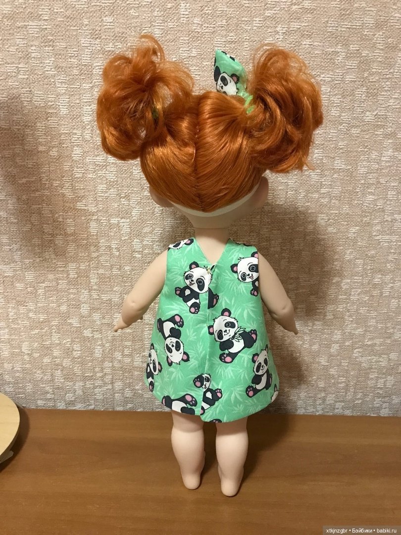 Сарафанчик для Дисней Аниматор. Очень простой МК с выкройкой