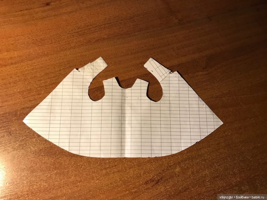 Сарафанчик для Дисней Аниматор. Очень простой МК с выкройкой (фото 2)