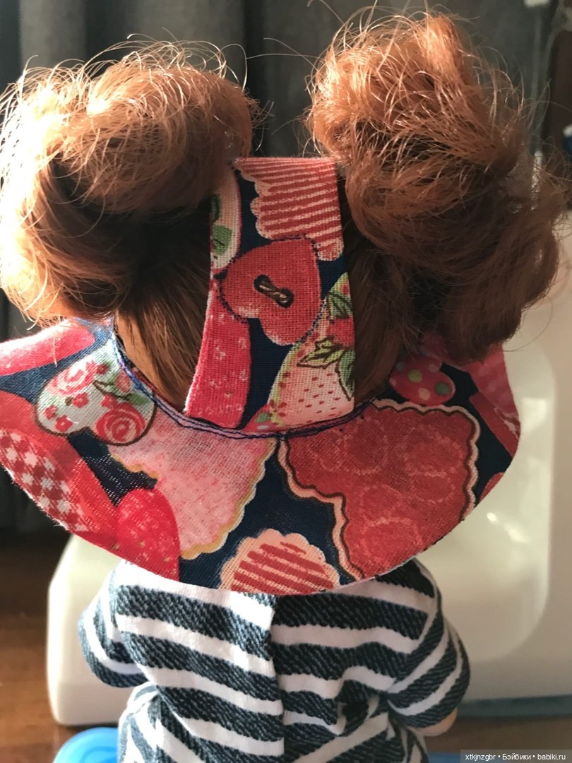 Панама - шляпка под хвостики. МК