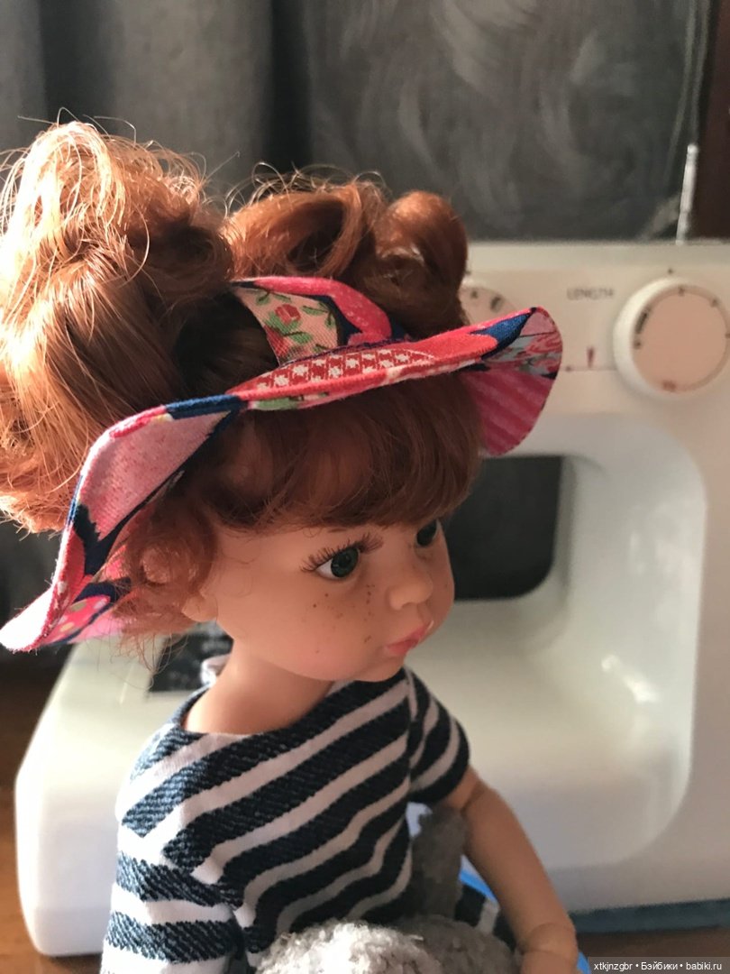 Панама - шляпка под хвостики. МК