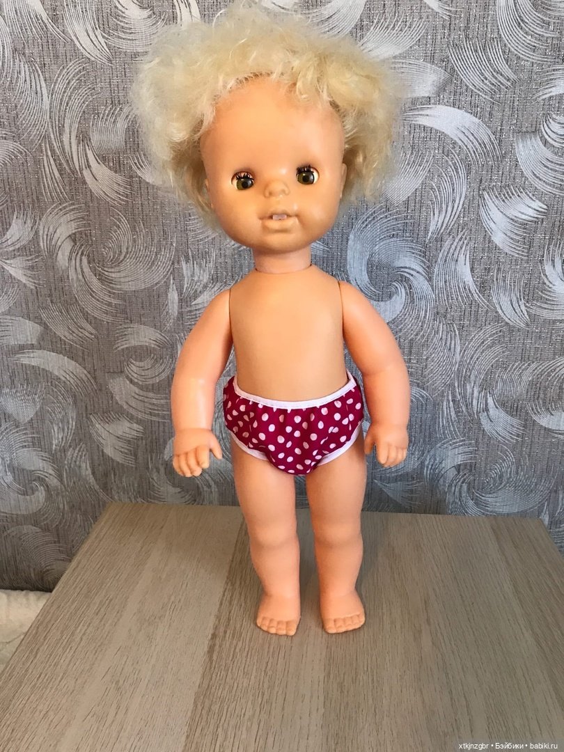 Как одеть большую куклу СССР. МК и выкройка (фото 10)