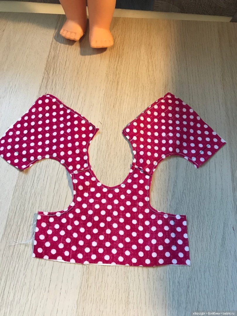 Как одеть большую куклу СССР. МК и выкройка