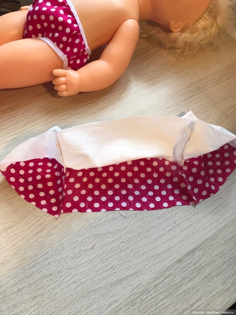 Как одеть большую куклу СССР. МК и выкройка